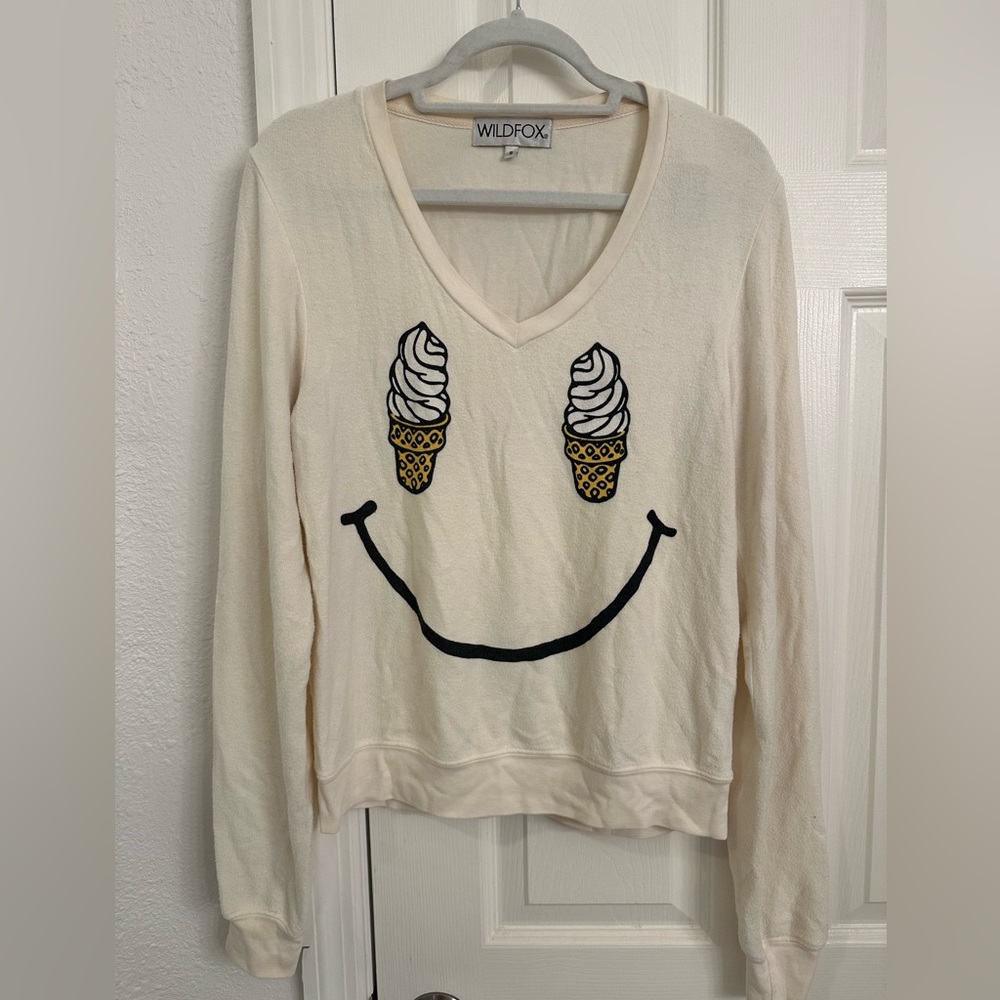 WILDFOX Ice Cream Sweatshirt